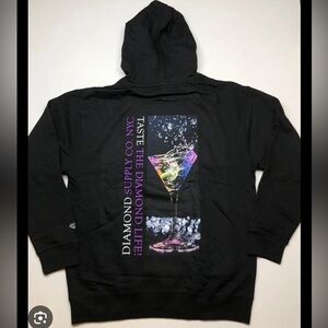 Diamond Supply Co Diamond Life Hoodie mens Sz 2x BNWT White Brand New original
